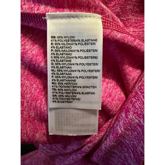 NWT The North Face Womens Pink Go Seamless Pullover Hoodie Stretch - Medium - Picture 6 of 6